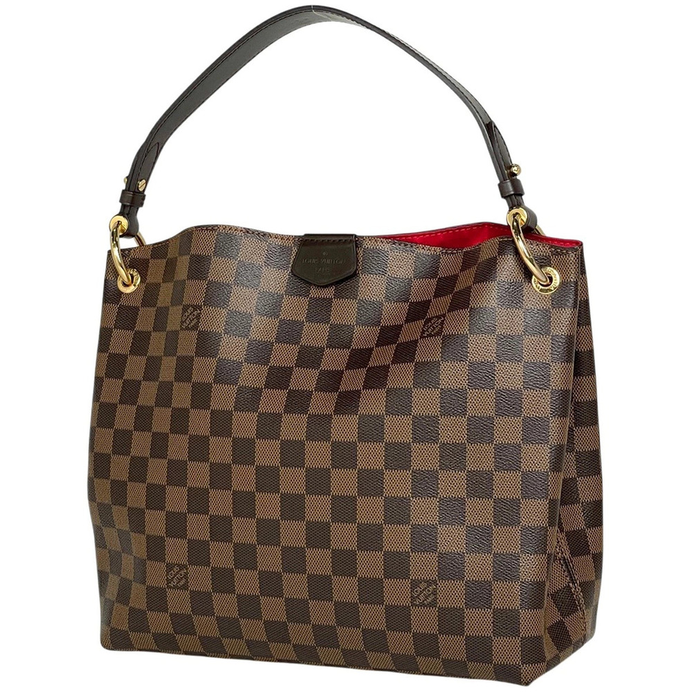 Louis Vuitton Graceful Hobo Bag Damier Brown